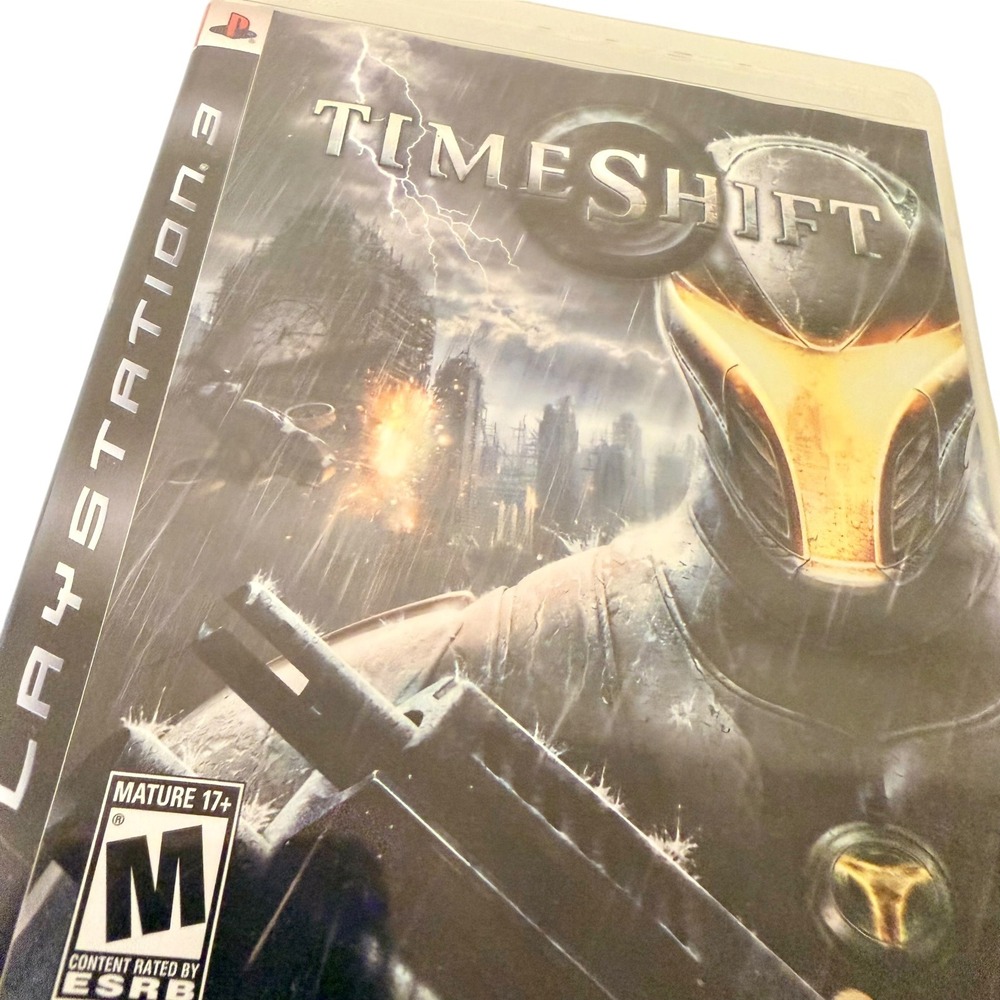 Sierra TimeShift Sony PlayStation 3 PS3 Video Game Complete CIB Excellent